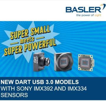 New dart USB 3.0 models with SONY IMX392 and IMX334 sensor